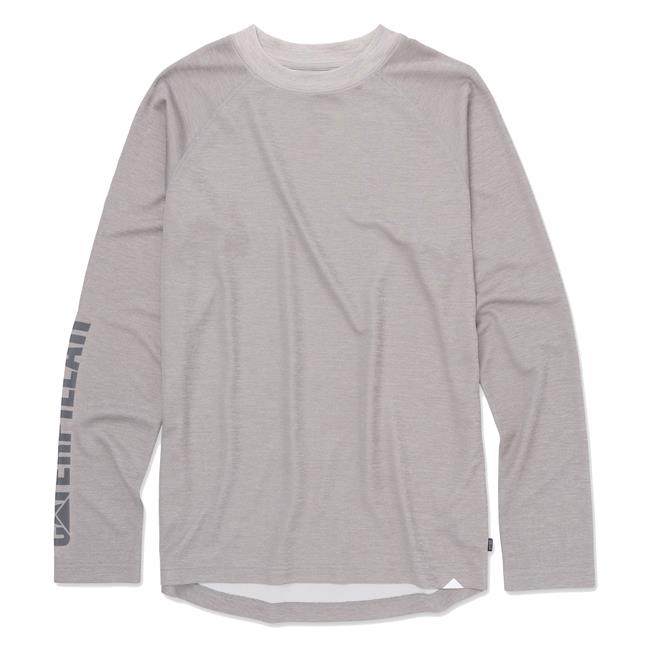 CAT Men's Lightweight Cooling L/S Crew Tee