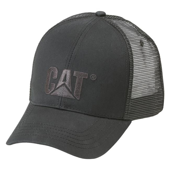 CAT Raised Logo Cap