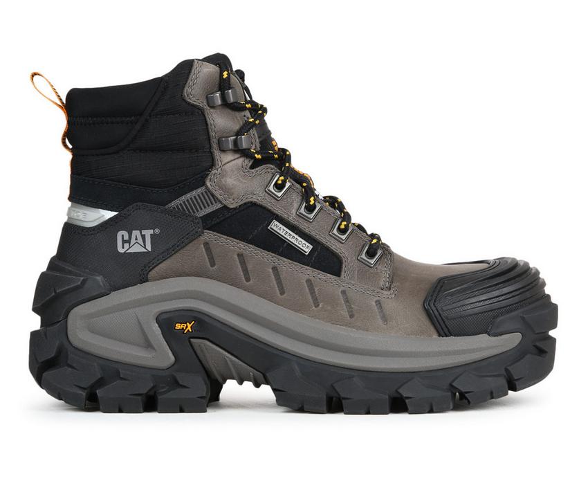 CAT Men's Invader Max 8" Waterproof Thinsulate Composite Toe Work Boot