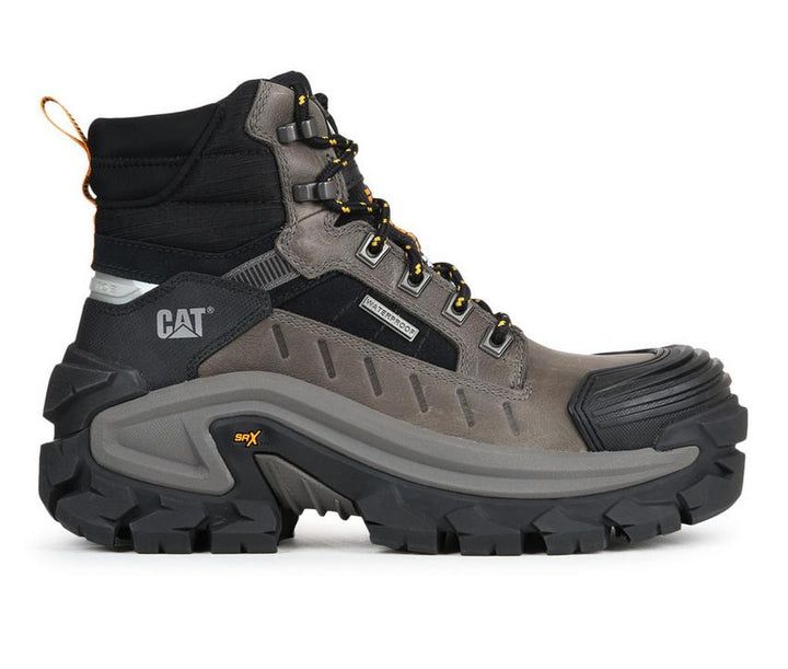 CAT Men's Invader Max 8" Waterproof Thinsulate Composite Toe Work Boot