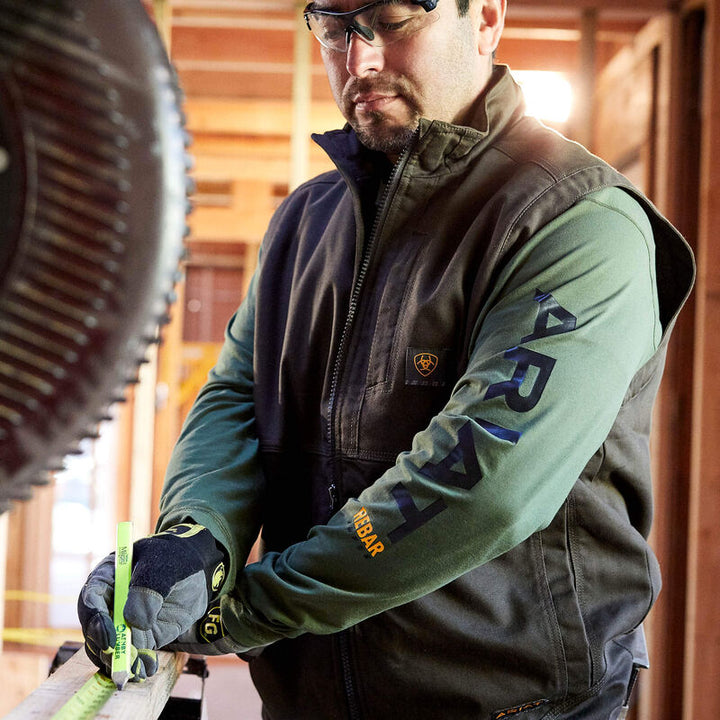 Ariat Men's Rebar DuraCanvas Vest