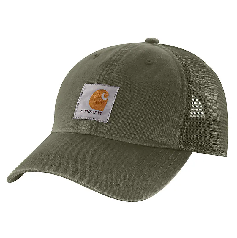 Carhartt Men's Canvas Mesh-Back Cap