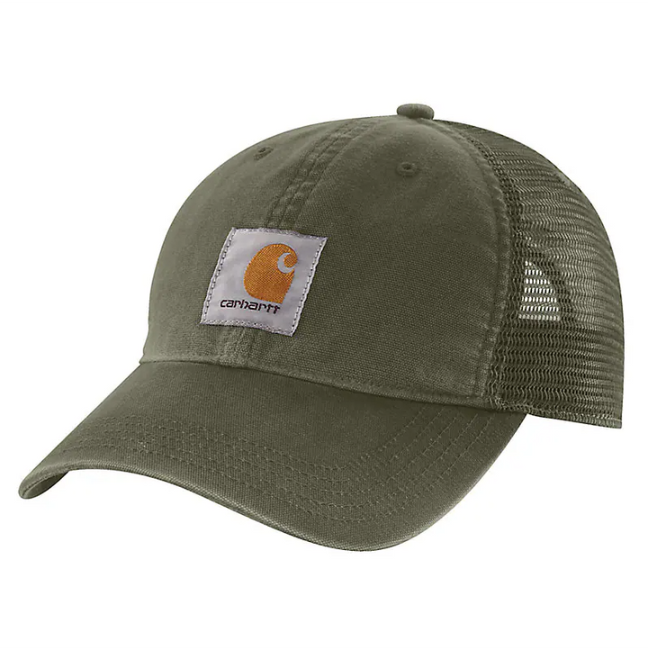 Carhartt Men's Canvas Mesh-Back Cap