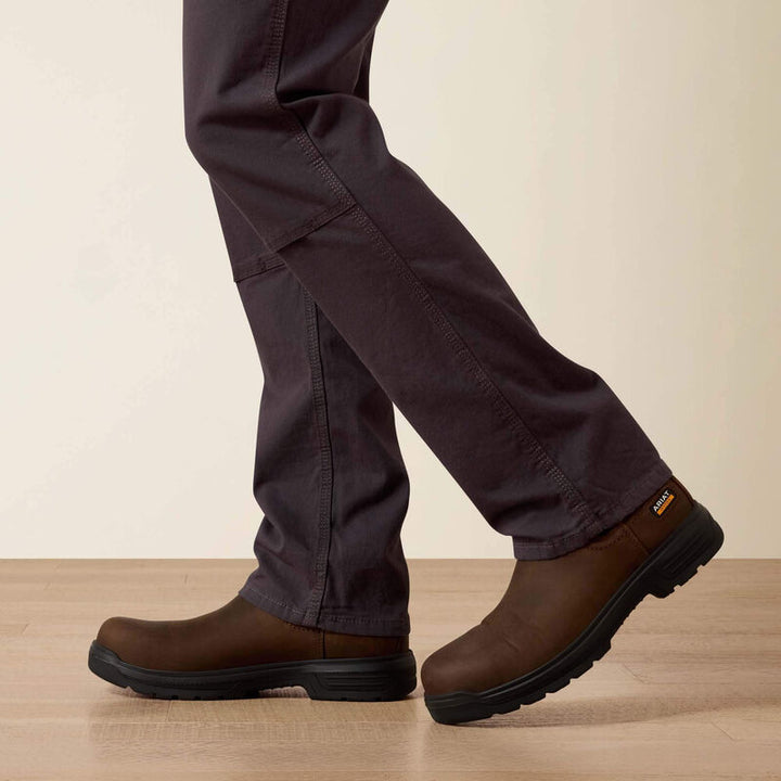 Ariat Men's Rebar M4 Low Rise DuraStretch Made Tough Double Front Pant