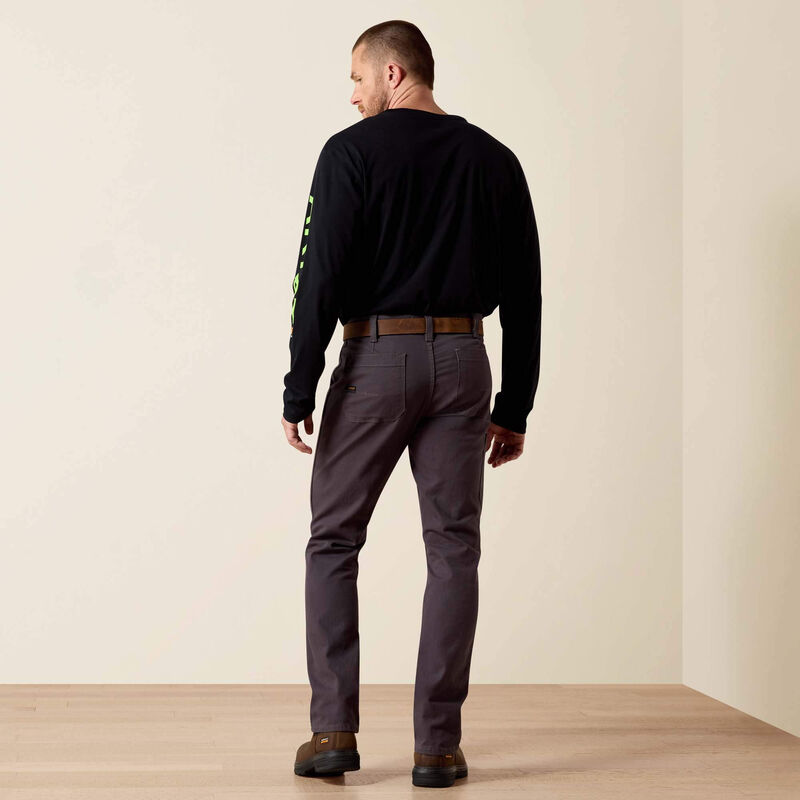 Ariat Men's Rebar M4 Low Rise DuraStretch Made Tough Double Front Pant