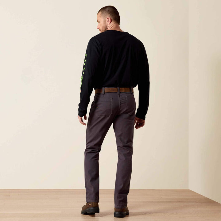 Ariat Men's Rebar M4 Low Rise DuraStretch Made Tough Double Front Pant