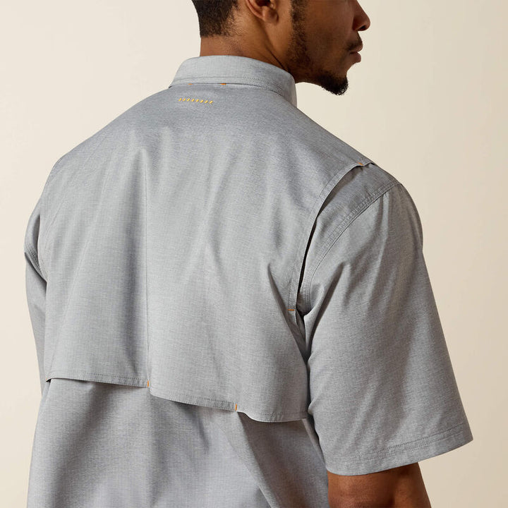 Ariat Mens Rebar Made Tough Ventek Durastretch Work Shirt
