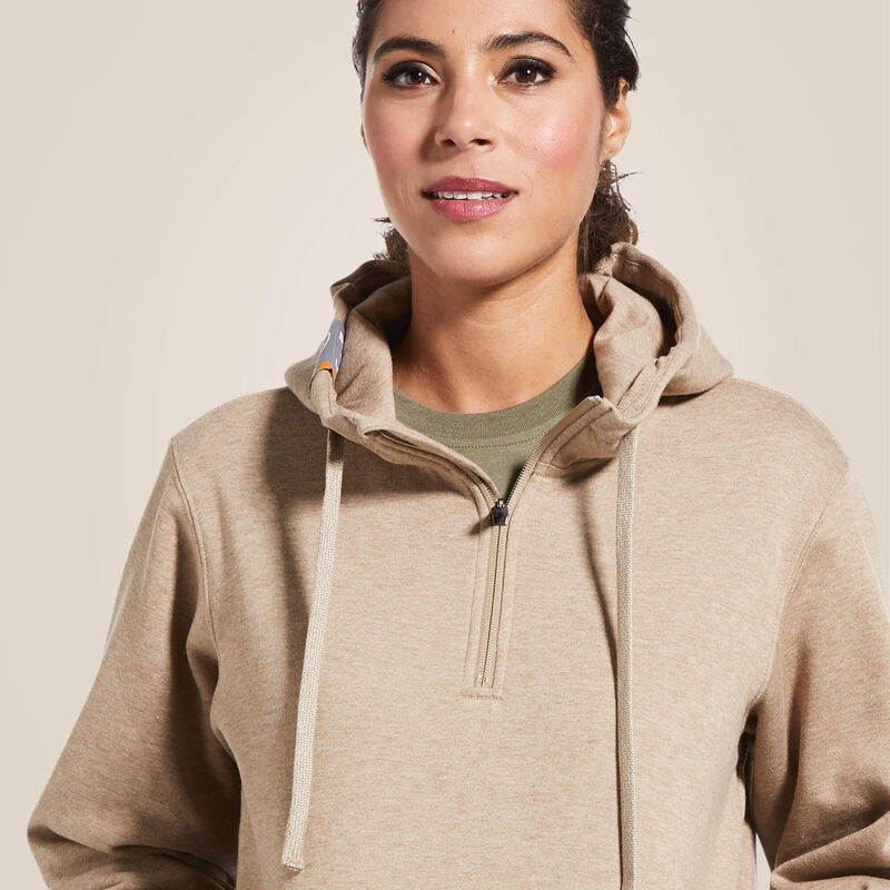 Ariat Women's Rebar Skill Set 1/2 Zip Hoodie