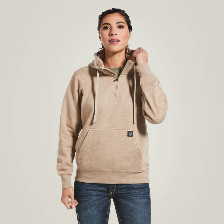 Ariat Women's Rebar Skill Set 1/2 Zip Hoodie