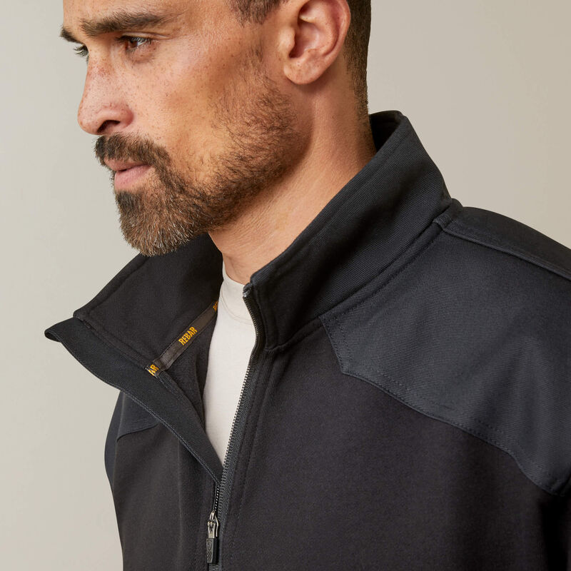 Ariat Men's Rebar Workman Duracanvas 1/4 Zip Sweatshirt