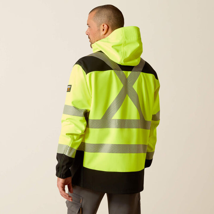 Ariat Men's Rebar Hi-Vis Softshell Jacket