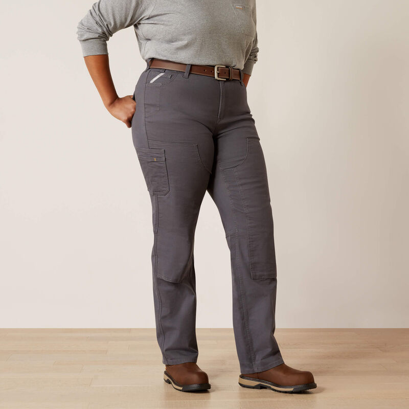 Ariat Women's Rebar PR DuraStretch Made Tough Double Front Straight Pant