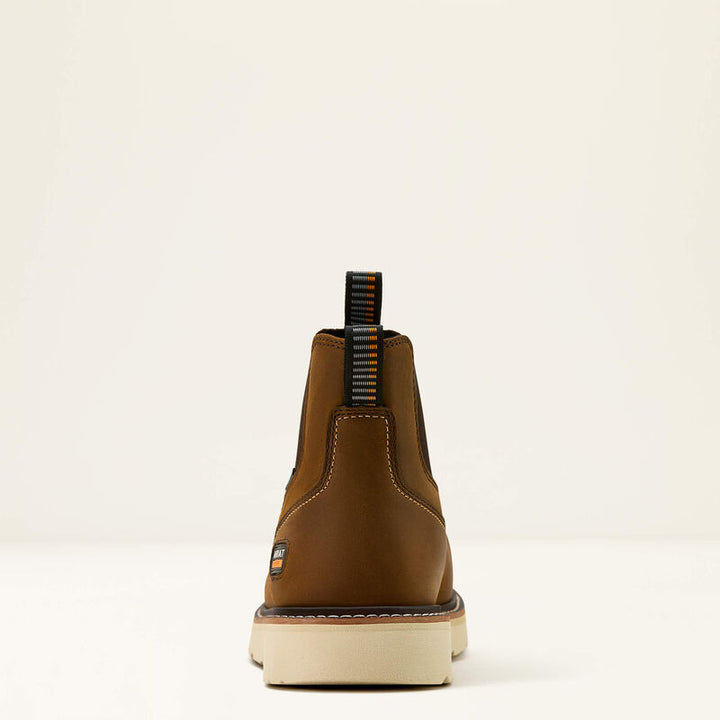 ARIAT Men's Rebar Wedge Chelsea Waterproof Composite Toe Work Boot