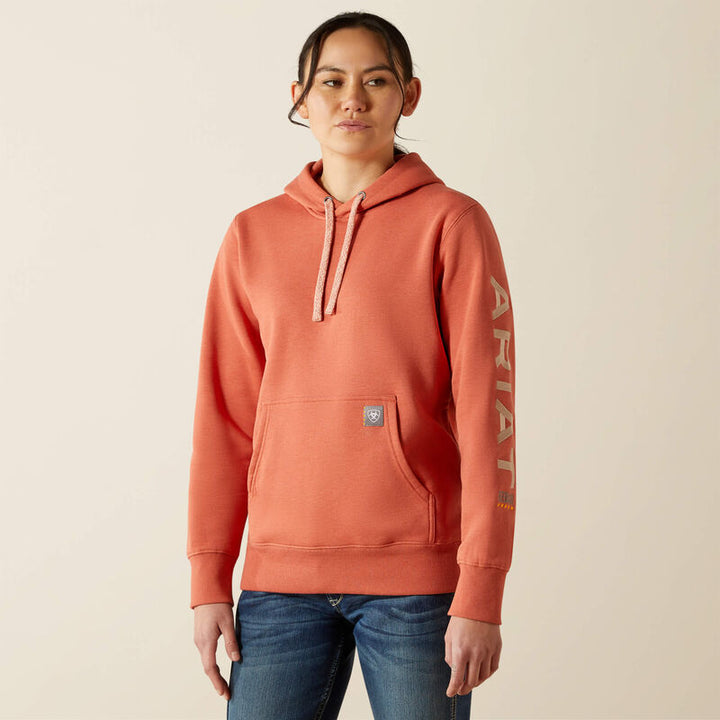 Ariat Womens Rebar Workman Graphic Hoodie