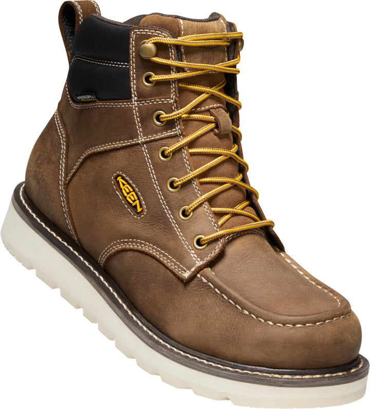 KEEN Men's Cincinnati 6" Waterproof Boot (Soft Toe)