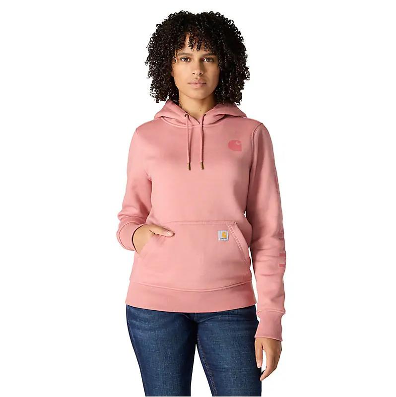 Carhartt Women's Iconic Clarksburg Logo Sweatshirt