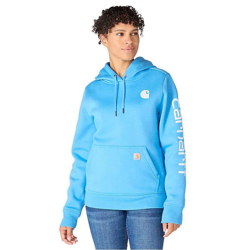 Carhartt Women's Iconic Clarksburg Logo Sweatshirt