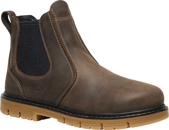 KEEN Men's San Jose Chelsea 90° Heel Boot (Aluminum Toe)