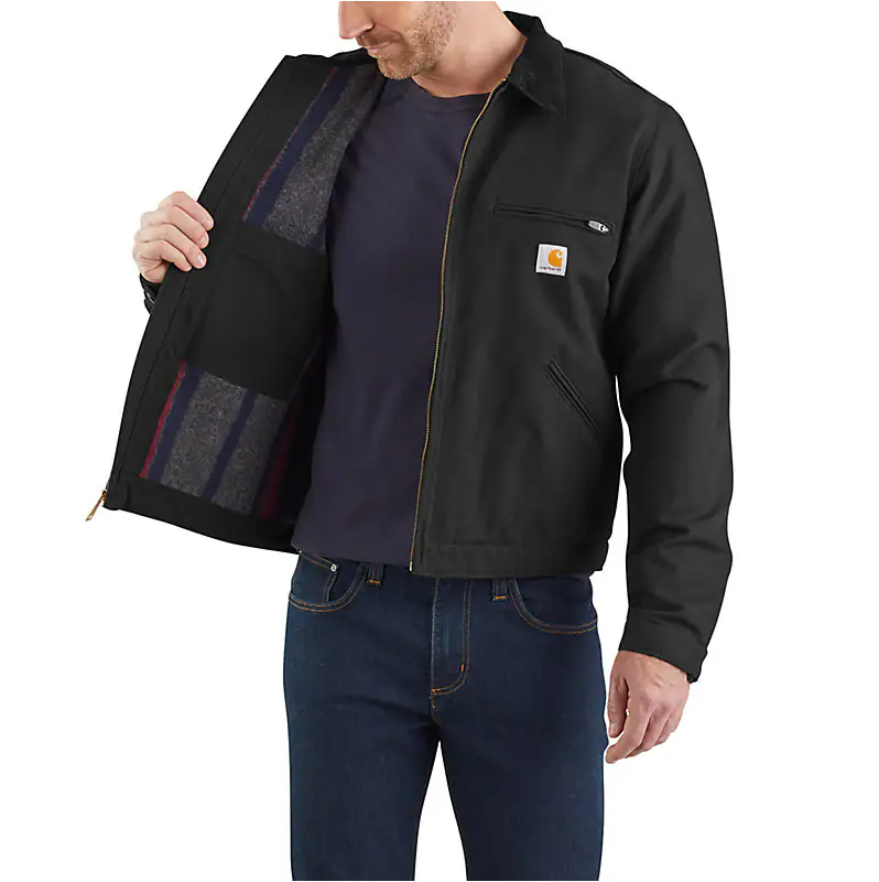 Carhartt Men's Iconic J01 Duck Detroit Jacket