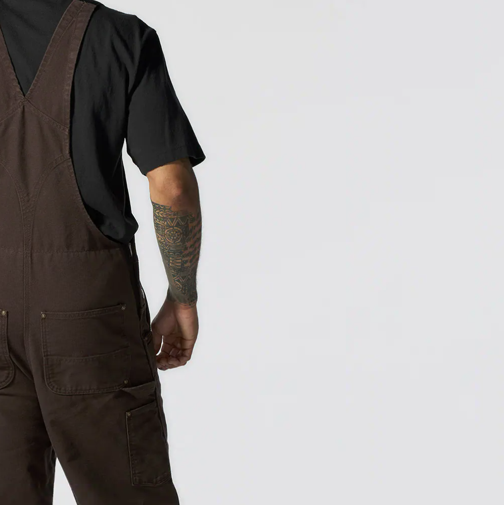Carhartt Men's Washed Duck Insulated Bib Overall