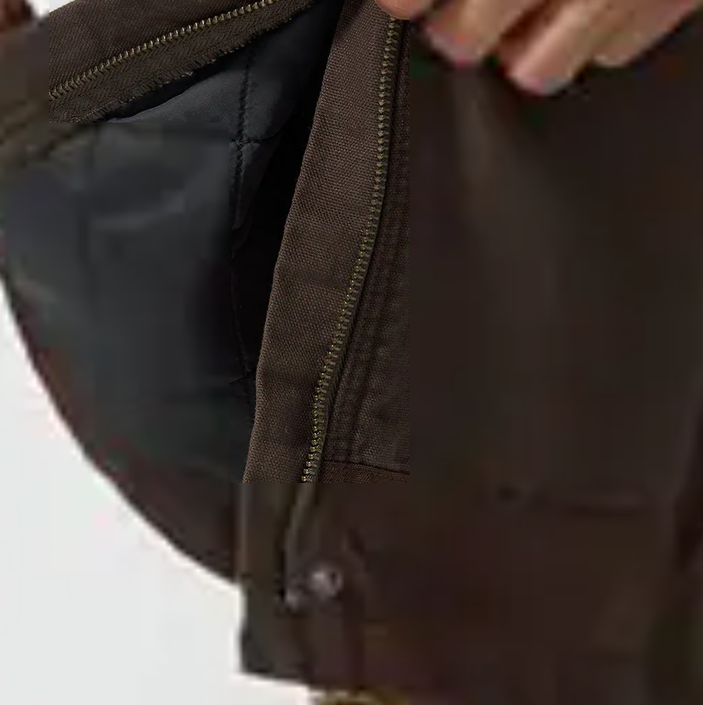 Carhartt Men's Washed Duck Insulated Bib Overall