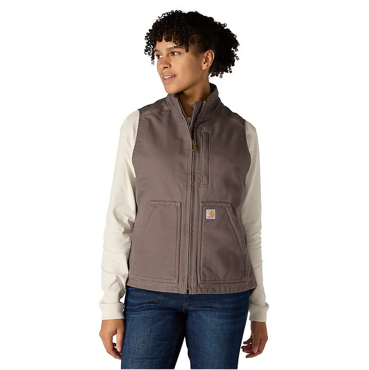 Carhartt Women's Washed Duck Mock Neck Vest