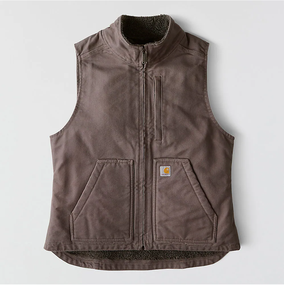 Carhartt Women's Washed Duck Mock Neck Vest