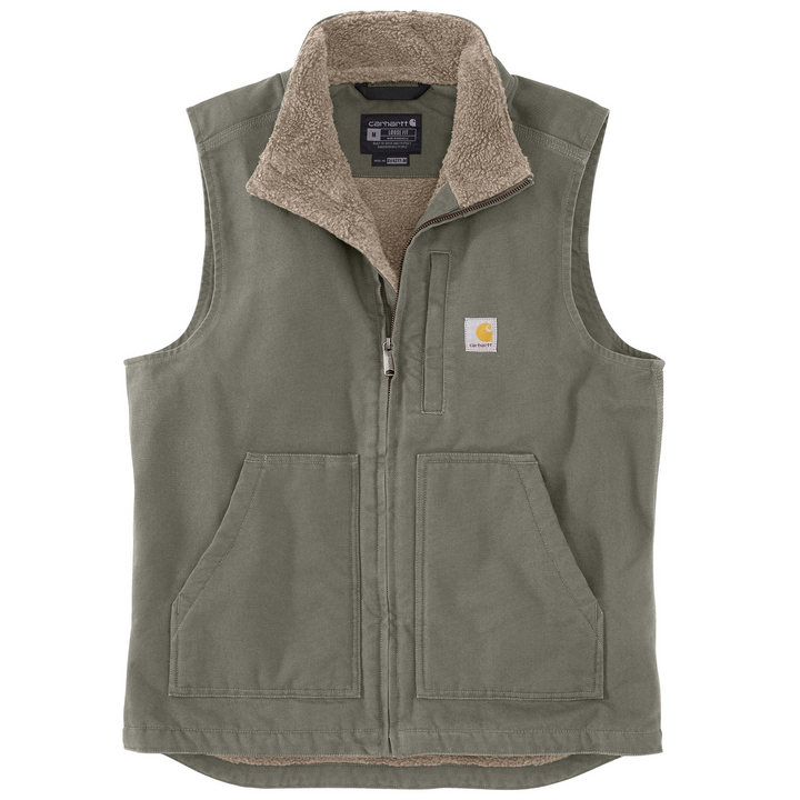 Carhartt Men's Washed Duck Mock-Neck Vest