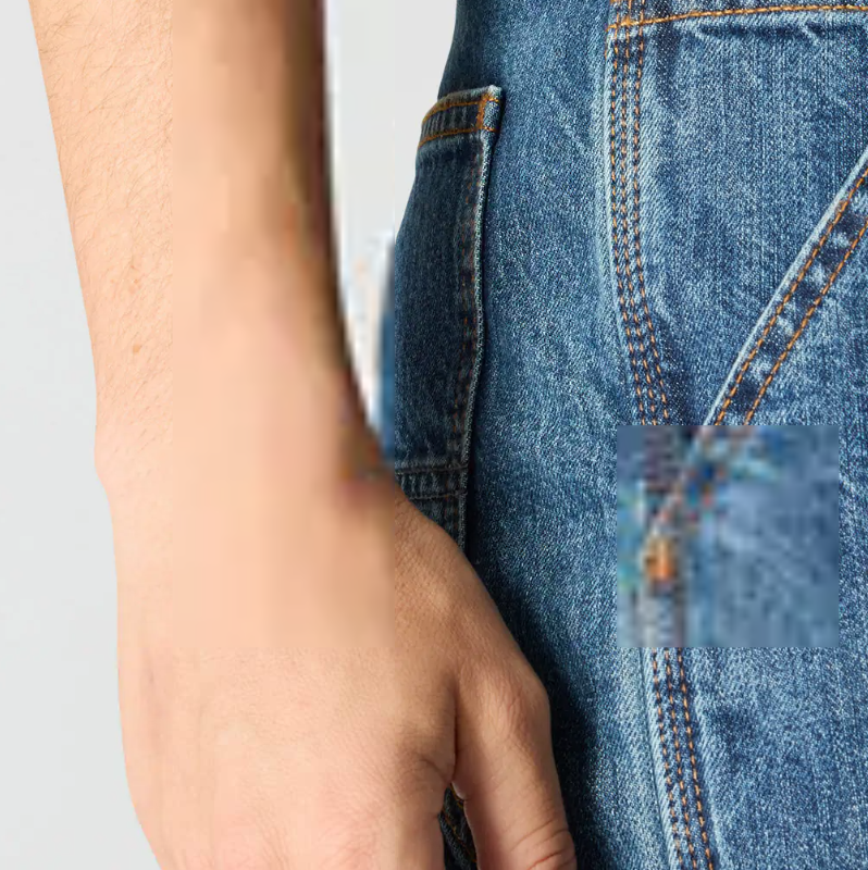 Carhartt Men's Loose Straight Denim Dungaree