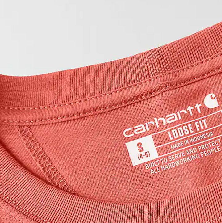 Carhartt Women's TENCEL™ Fiber Series Loose Fit Long-Sleeve Crewneck Pocket T-Shirt