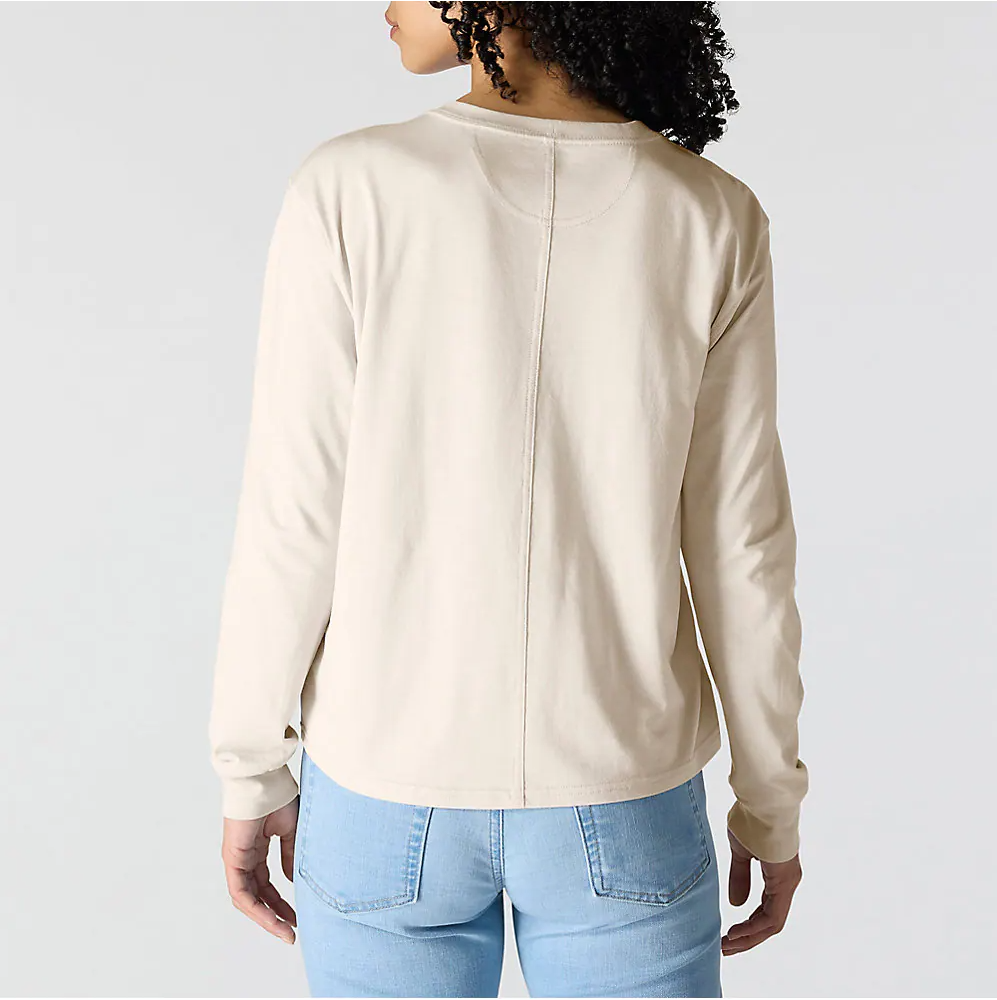 Carhartt Women's TENCEL™ Fiber Series Loose Fit Long-Sleeve Crewneck Pocket T-Shirt