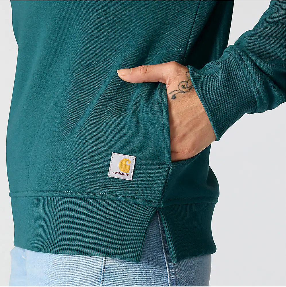 Carhartt Women's TENCEL™ Fiber Series Half-Zip Sweatshirt