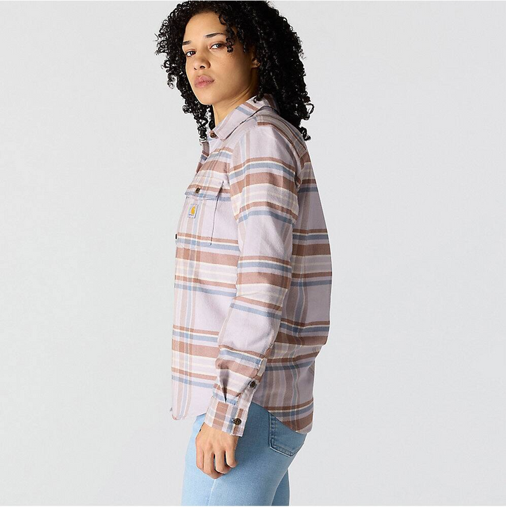 Carhartt Women's TENCEL™ Fiber Series Relaxed Fit Plaid Shirt
