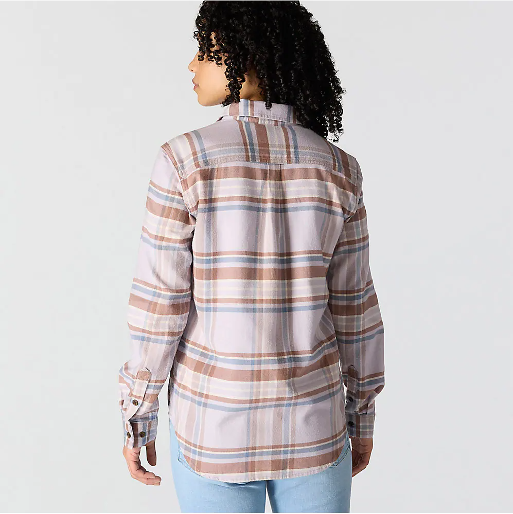 Carhartt Women's TENCEL™ Fiber Series Relaxed Fit Plaid Shirt