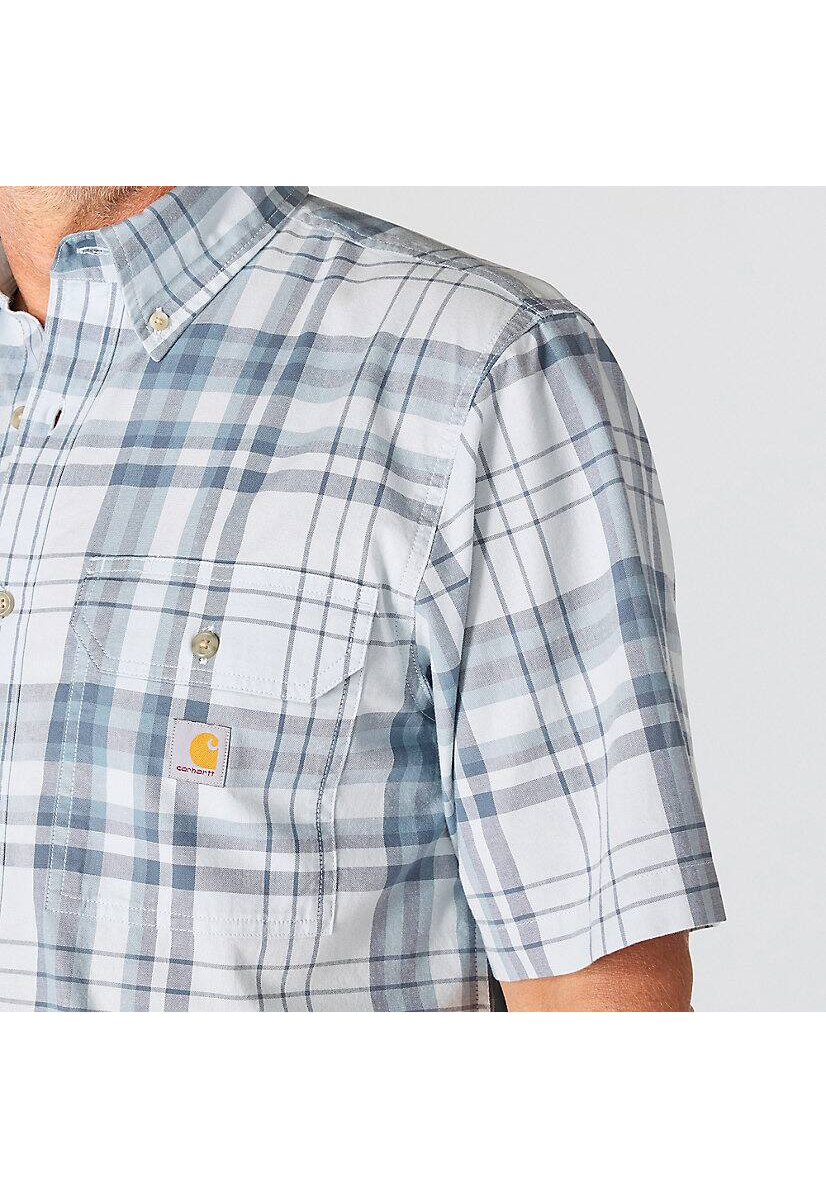 Carhartt Men's Fort Loose Fit S/S Plaid Shirt