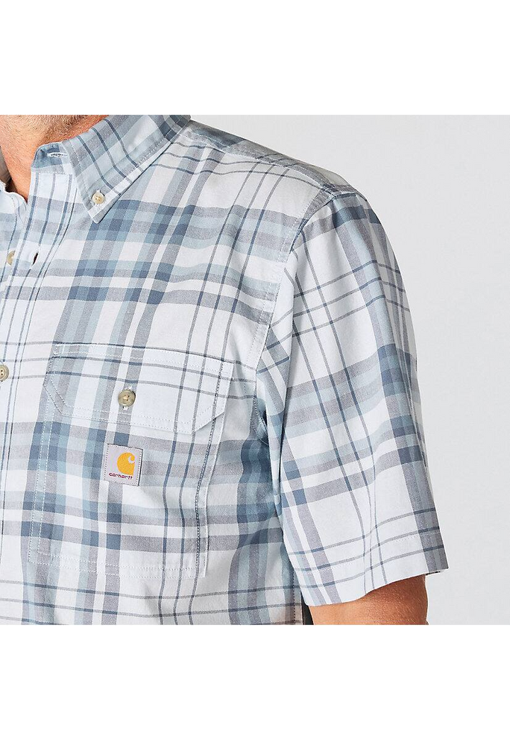Carhartt Men's Fort Loose Fit S/S Plaid Shirt