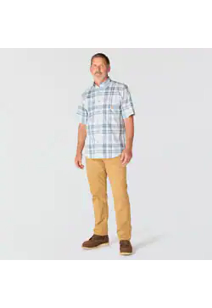 Carhartt Men's Fort Loose Fit S/S Plaid Shirt