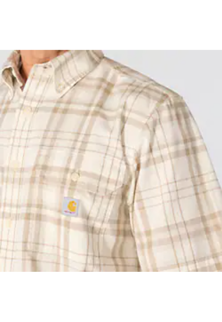 Carhartt Men's Fort Loose Fit S/S Plaid Shirt