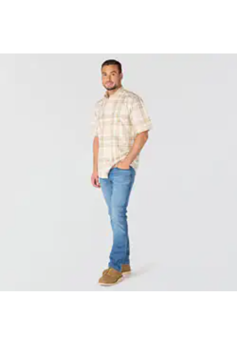 Carhartt Men's Fort Loose Fit S/S Plaid Shirt