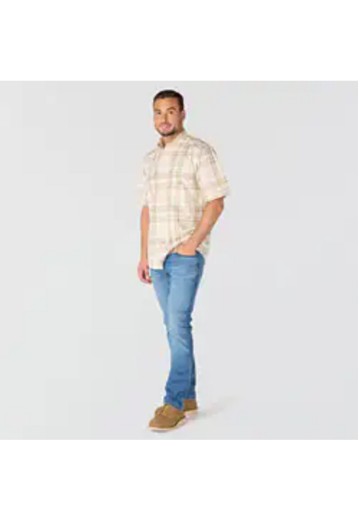 Carhartt Men's Fort Loose Fit S/S Plaid Shirt