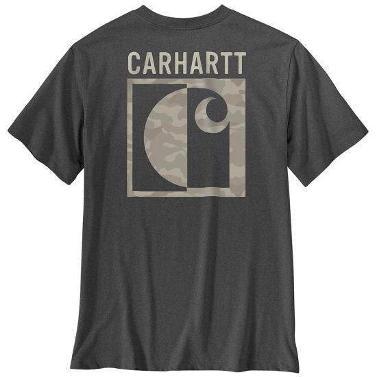Carhartt Men's Irvine Relaxed Block Camo T-Shirt