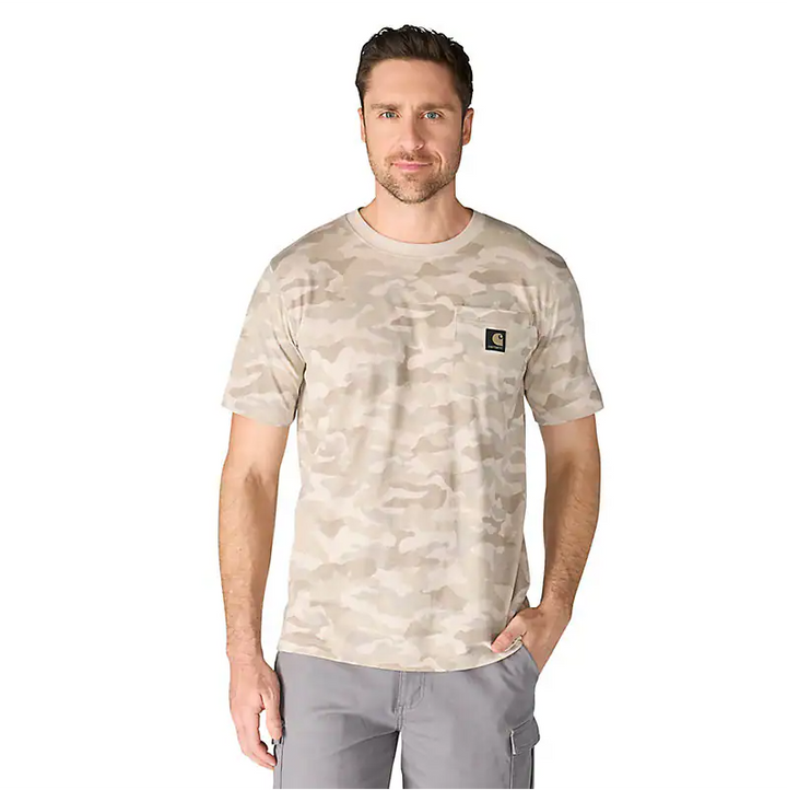 Carhartt Men's Irvine Relaxed Camo T-Shirt