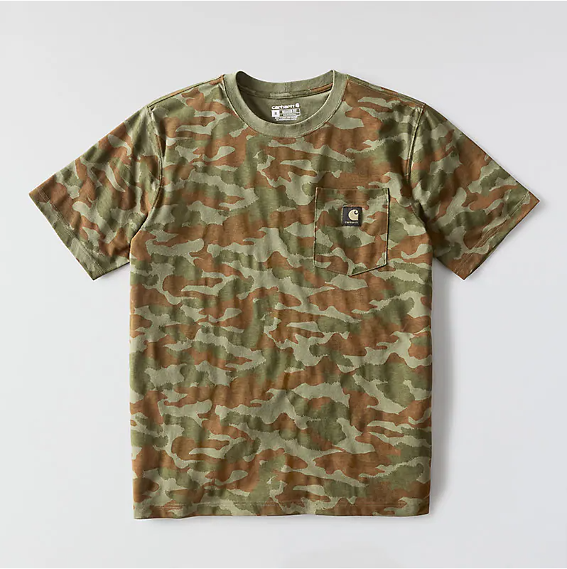 Carhartt Men's Irvine Relaxed Camo T-Shirt
