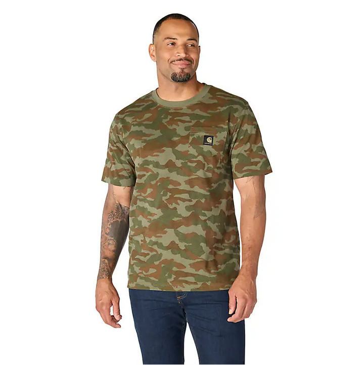 Carhartt Men's Irvine Relaxed Camo T-Shirt