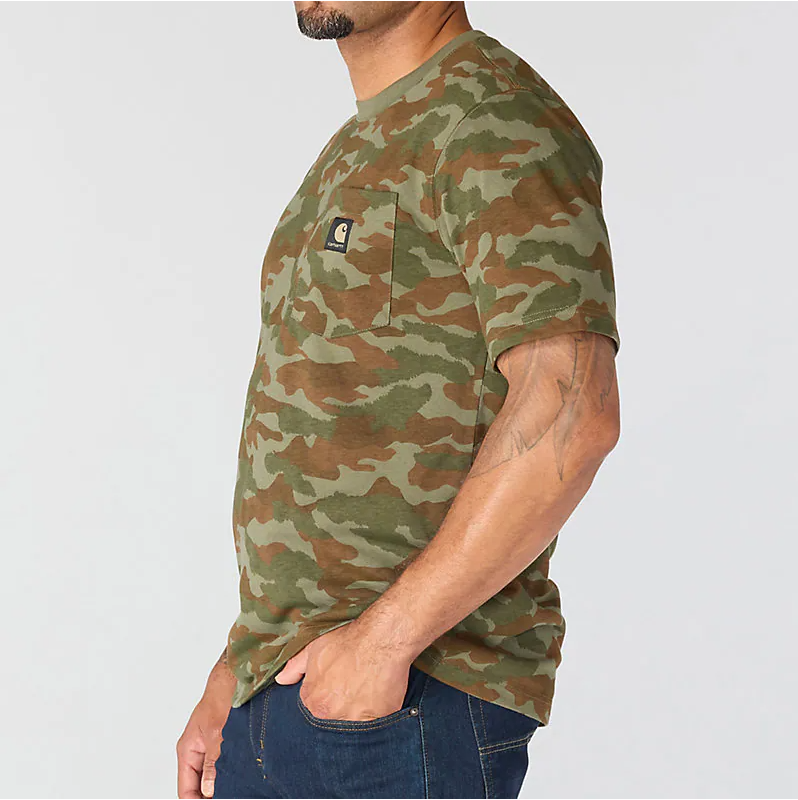 Carhartt Men's Irvine Relaxed Camo T-Shirt