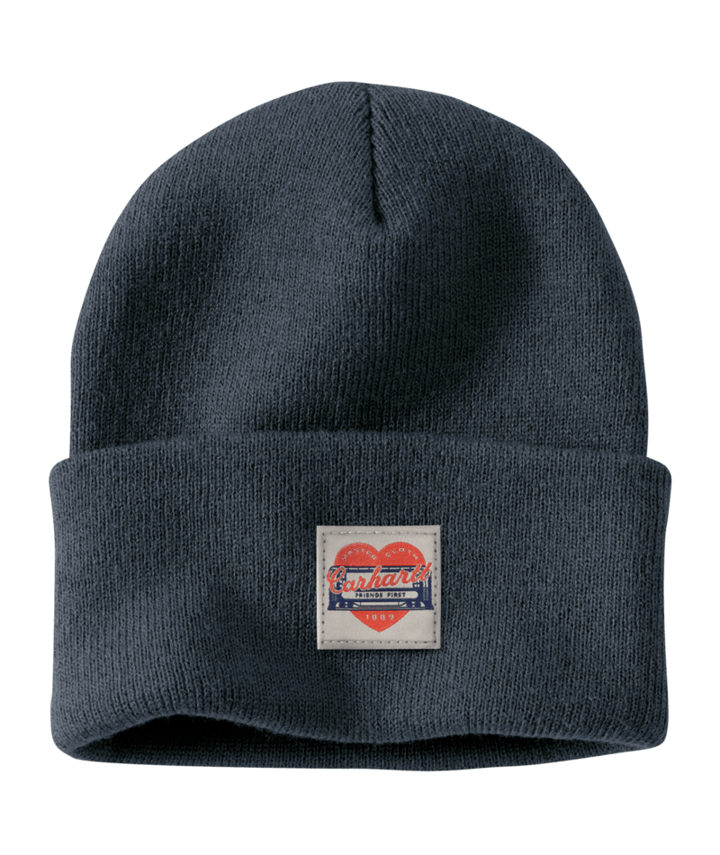 Carhartt Women's Knit Heart Patch Beanie