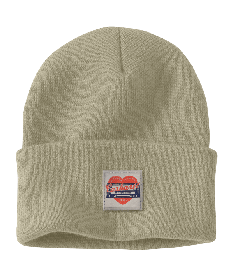 Carhartt Women's Knit Heart Patch Beanie