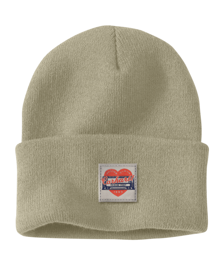 Carhartt Women's Knit Heart Patch Beanie