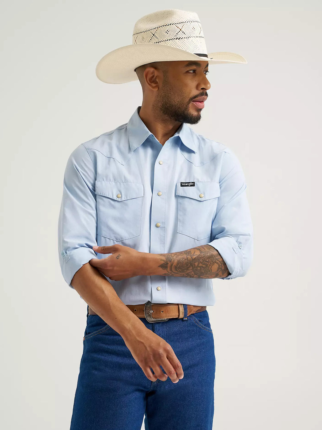 Wrangler Men's All Terrain Gear Men's Drover Utility Shirt