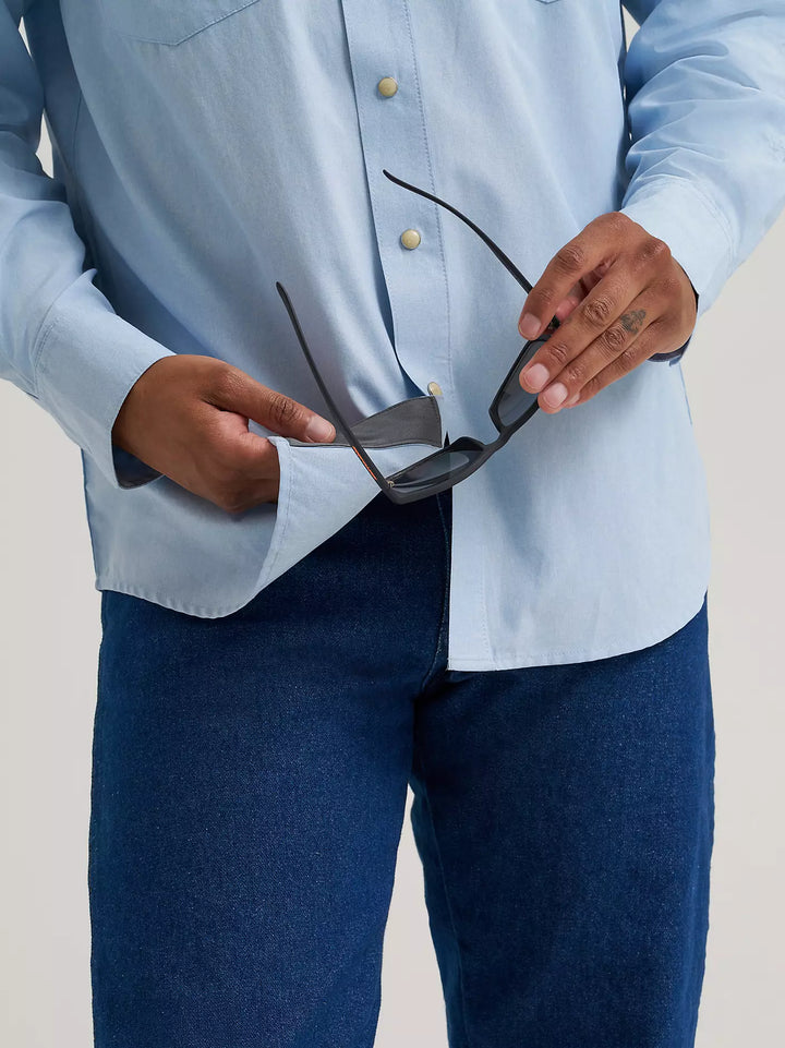 Wrangler Men's All Terrain Gear Men's Drover Utility Shirt